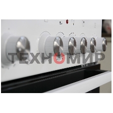 Плита электрическая De Luxe 5004.16Э белый, конфорок 4 шт, духовка 46 л, 50 см x 85 см x 50 см