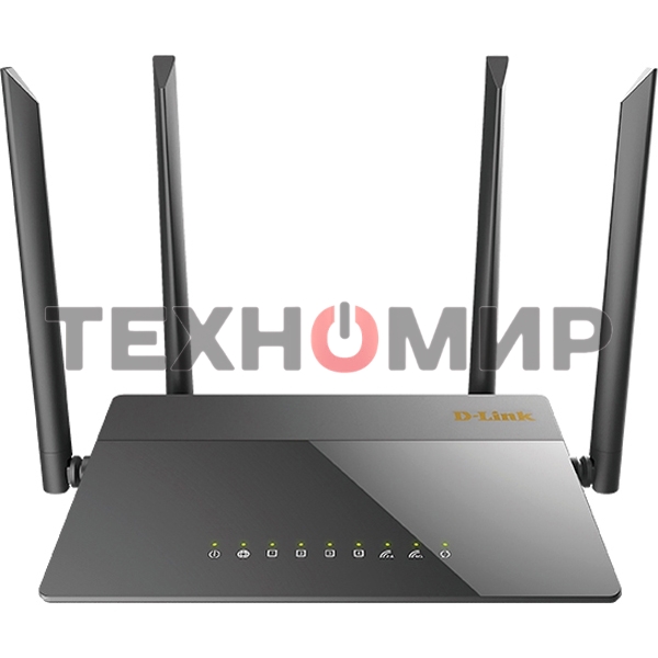 Маршрутизатор DIR-841/GF,DIR-841/GFRU AC1200 Wi-Fi Router, 1000Base-X SFP WAN, 4x100Base-TX LAN, 4x5dBi external antennas