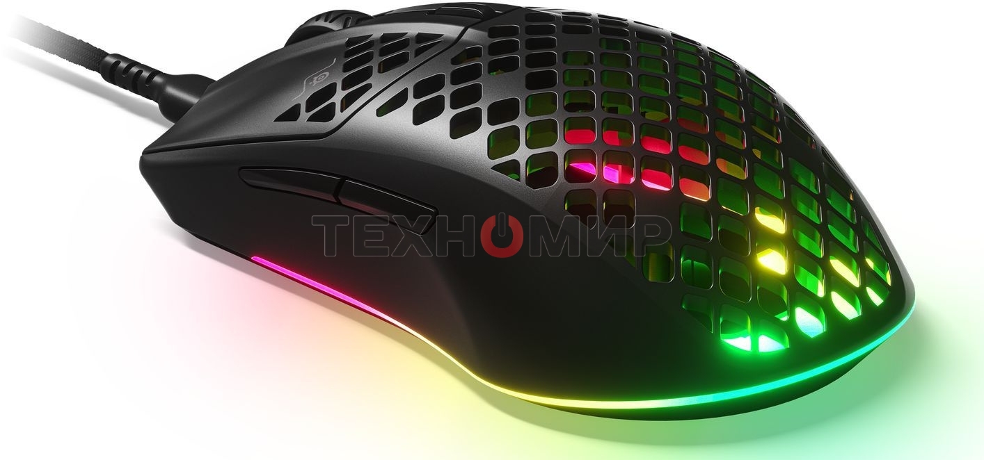 Мышь проводная игровая SteelSeries Aerox 3 черный (62599)