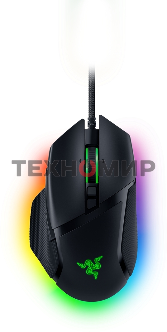 Мышь проводная Razer Basilisk V3 черный, 26000 dpi, USB, кнопки - 11