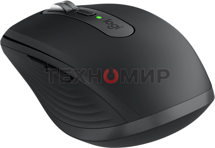 Мышь беспроводная/проводная Logitech MX Anywhere 3S графитовый, 8000 dpi, радиоканал, Bluetooth, USB, кнопки - 6