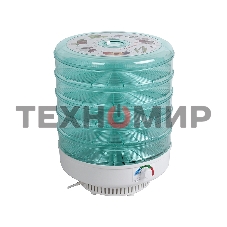 Сушилка для овощей Великие реки Ветерок-5, 5 поддонов, цв.упаковка, прозрачный