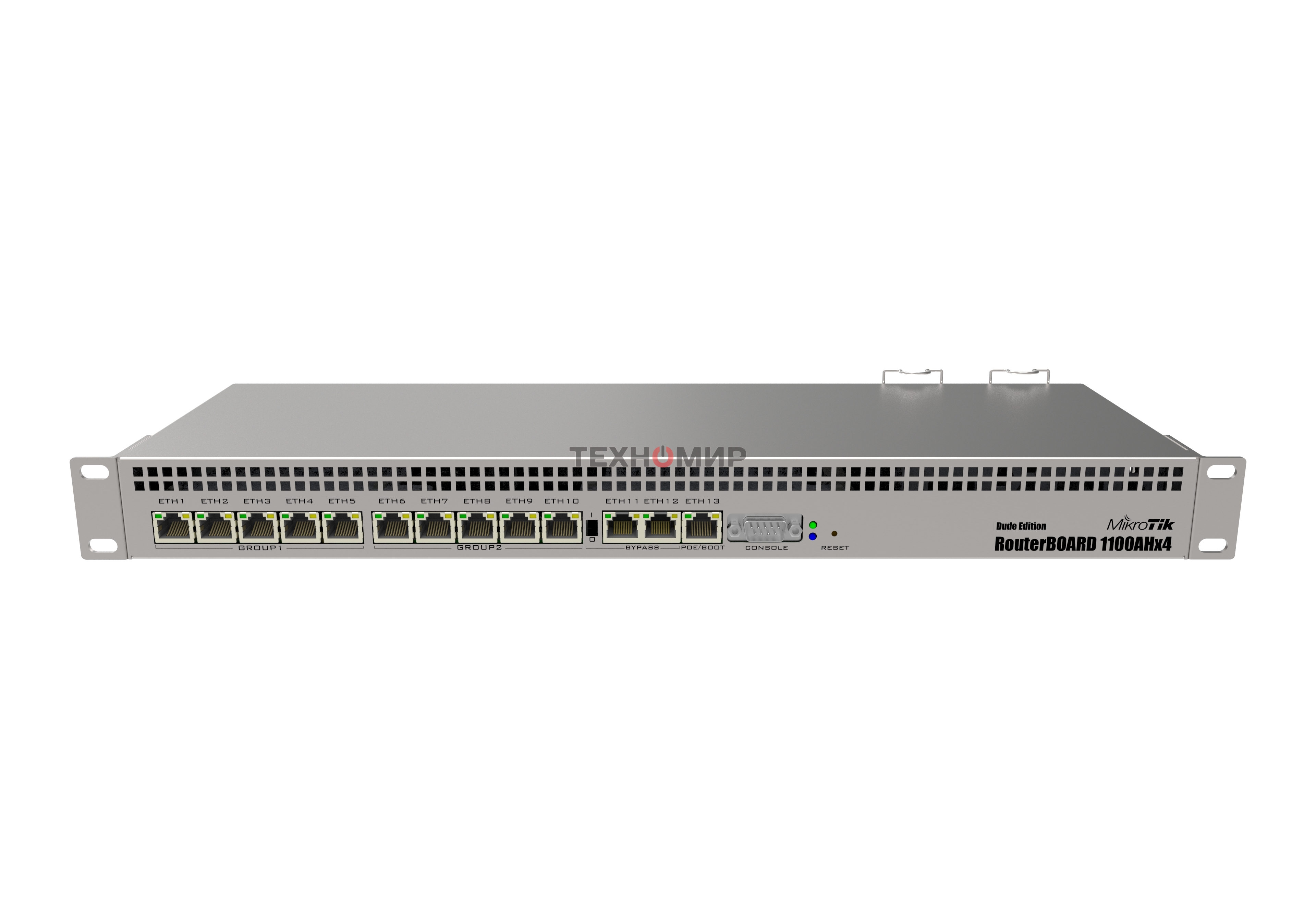 Маршрутизатор 10/100/1000M 13PORT RB1100AHX4 MIKROTIK
