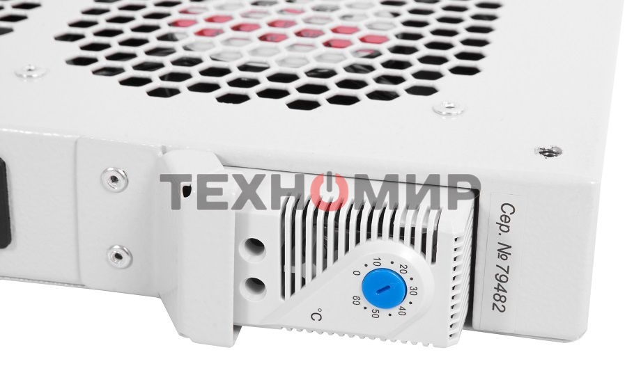 Модуль ЦМО вентиляторный, 3 вентилятора с терморегулятором R-FAN-3T