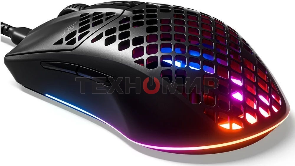 Мышь проводная игровая SteelSeries Aerox 3 черный (62599)