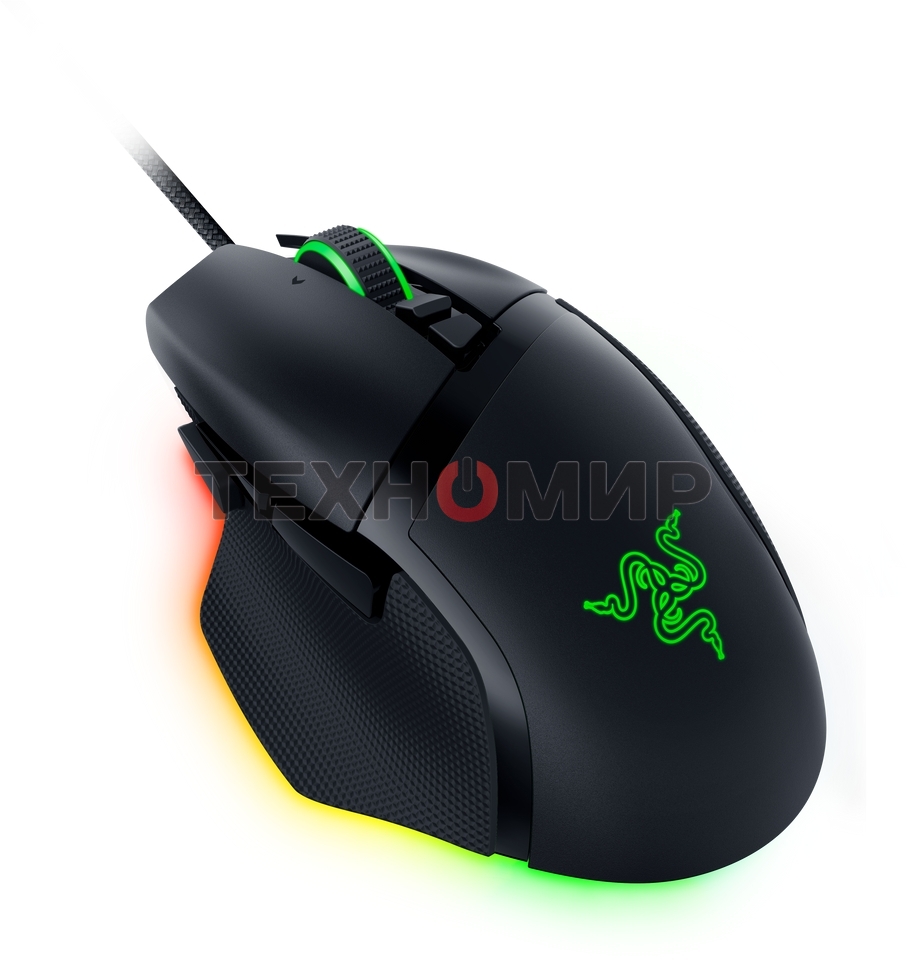 Мышь проводная Razer Basilisk V3 черный, 26000 dpi, USB, кнопки - 11