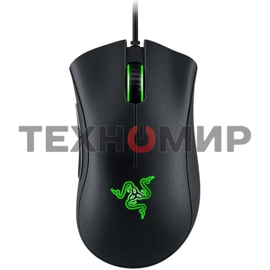 Мышь проводная Razer DeathAdder Essential черный, 6400 dpi, USB, кнопки - 5