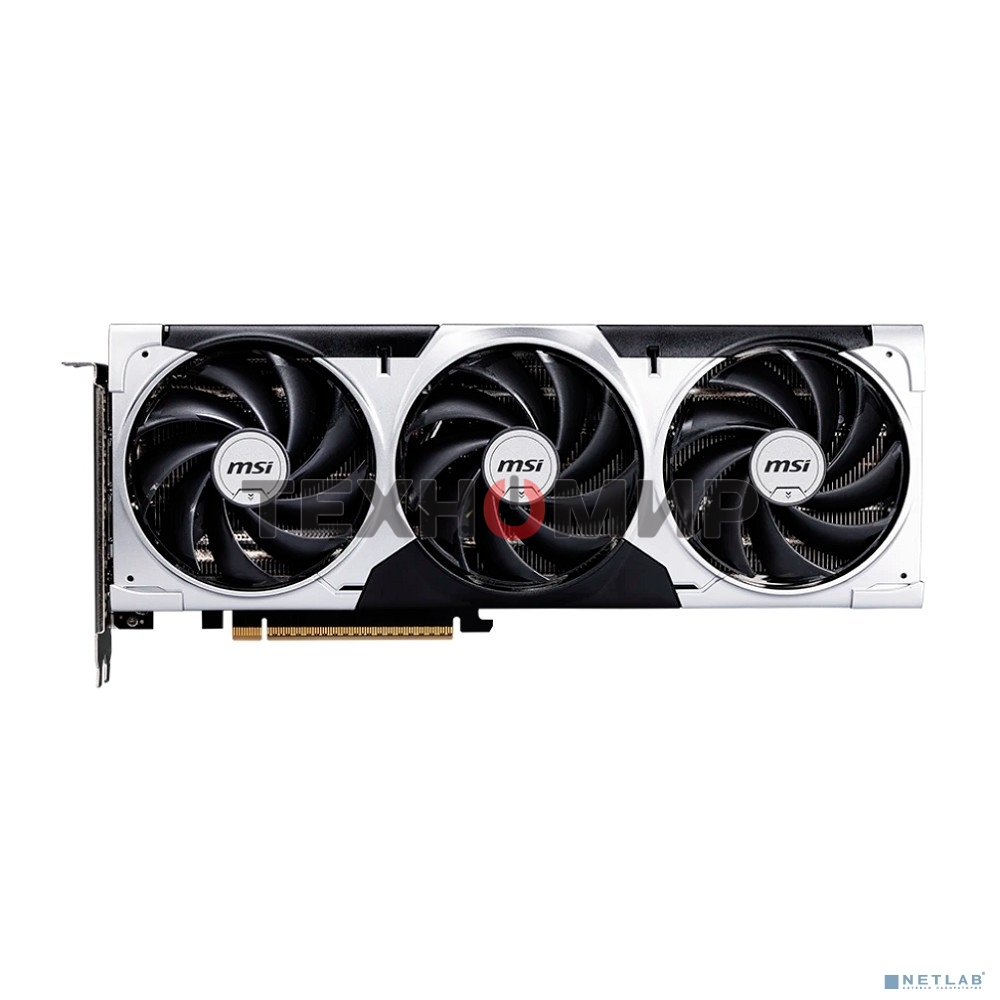 Видеокарта MSI RTX 5060 Ti VENTUS 3X OC 16GB, NVIDIA RTX 5060 Ti, 16 ГБ GDDR7, 128 бит, PCI-e 5.0, 1xHDMI, 3xDP, 2602 МГц