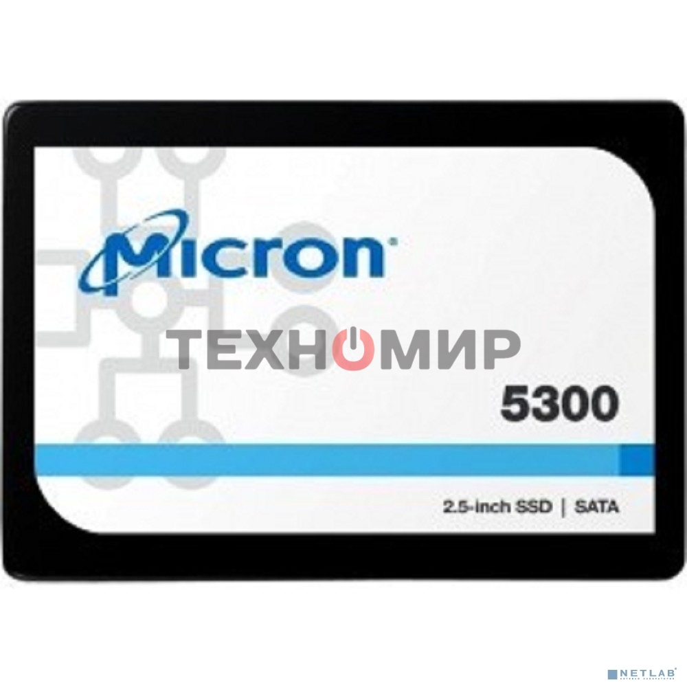 Накопитель SSD Crucial Micron 5300PRO, 3.84Tb, 2.5
