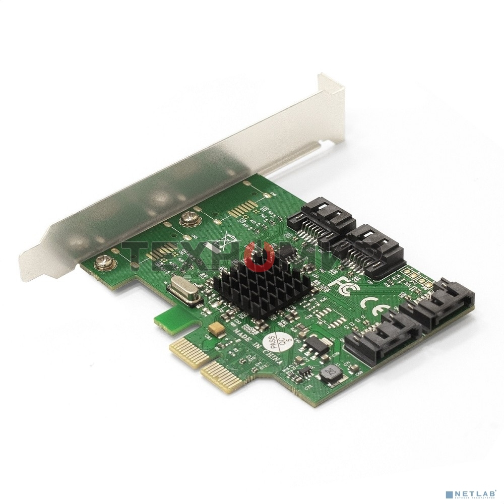 Контроллер ExeGate EX290924RUS EXE-502 (PCI-E 2.0, SATA3 RAID, 4 int.)