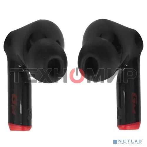 Наушники с микрофоном Edifier GM3 черный вкладыши BT в ушной раковине