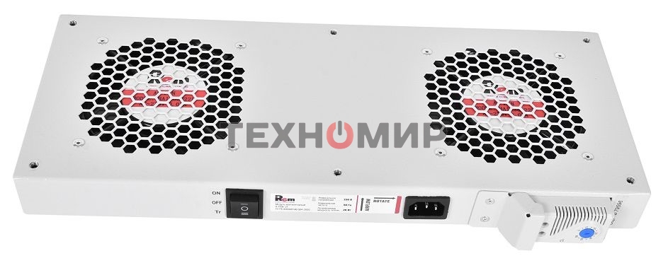 Модуль вентиляторный, ЦМО R-FAN-2T, 2 вентилятора с терморегулятором
