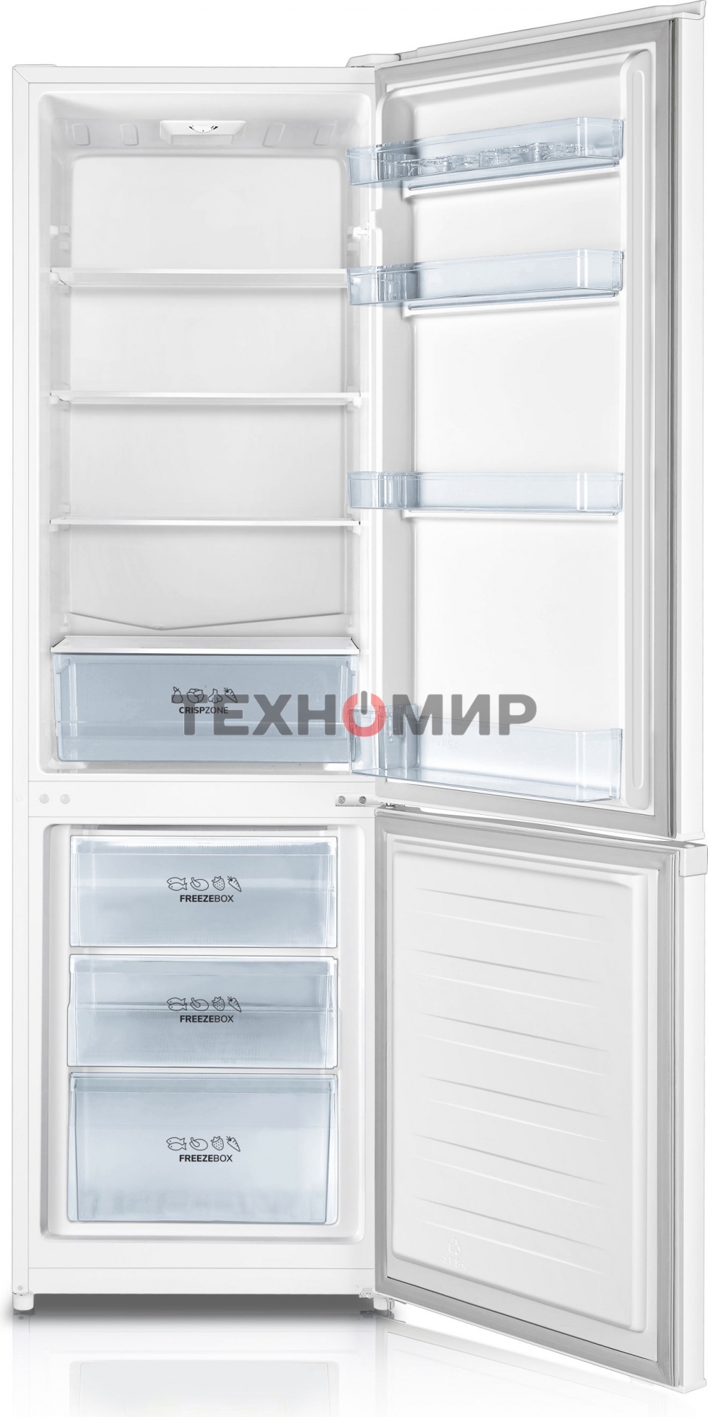 Холодильник Gorenje RK4181PW4 белый двухкамерный 198/66л морозилка снизу, капельная система