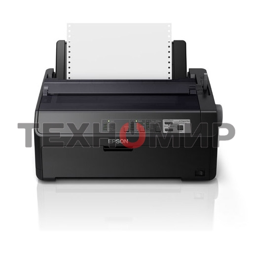 Принтер матричный Epson FX-890II (C11CF37401), A4, 9х2-игольный (80 колонок), высокоскоростной (735 cps), до 6 экземпляров одновременно (1 оригинал + 5 копий), ресурс ленты: 7,5 млн. символов, USB, LPT, для больших объемов печати