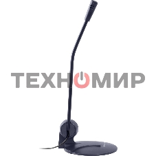 Микрофон Defender MIC-117 черный, кабель 1.8 м