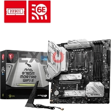Материнская плата MSI MAG B760M MORTAR WIFI II, LGA 1700, Intel B760, 4xDDR5, 4xSATA, 3xM.2, 1xPCIe 5.0 x16, 1xPCIe 4.0 x4, 1xHDMI, 1xDP, 1xUSB Type-C, 1x2.5Gb LAN, 3xUSB-A 2.0, 3xUSB-A 3.2 Gen 2, 5x3.5 мм, 7.1, mATX