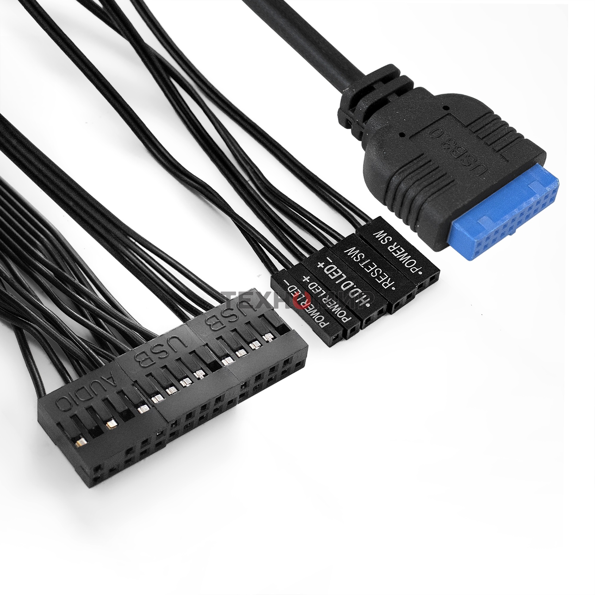 Компьютерный корпус ExeGate EX284032RUS Minitower BA-203U Black, mATX, (без БП), 2хUSB+1хUSB 3.0, Audio