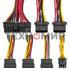 Блок питания серверный ExeGate EX264621RUS 250W ExeGate (ServerPRO-1U-F250S), унив. для Flex1U, 24pin, 4pin,3xSATA, 2xIDE