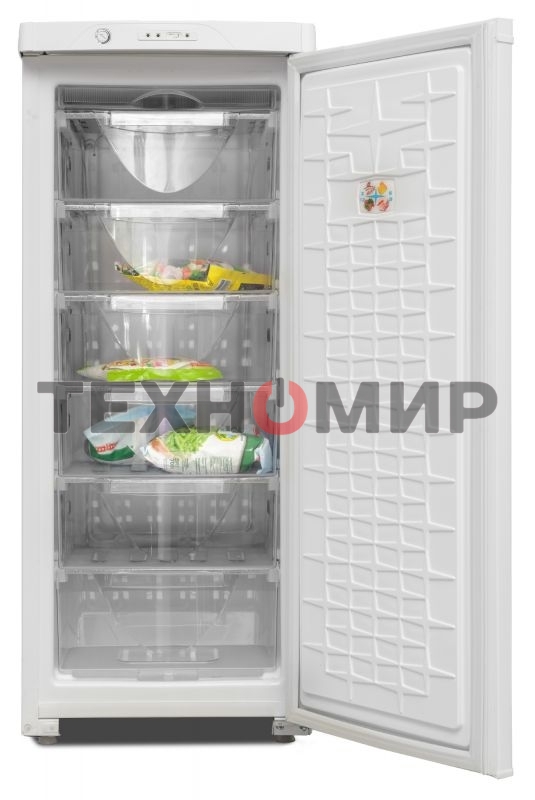 Морозильная камера Саратов 153 белый, 135 л, 6 ящиков