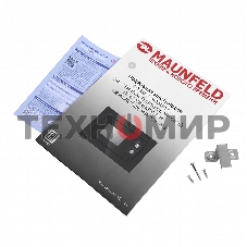 Встраиваемая микроволновая печь Maunfeld MBMO.20.1PGb черный, 20 л, 800 Вт, переключатели - поворотный механизм