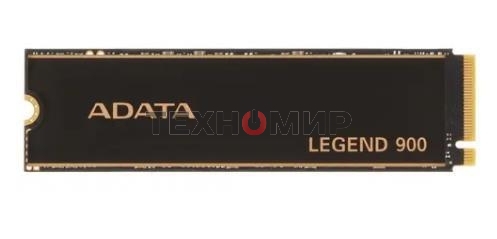 Накопитель SSD ADATA LEGEND 900, 1Tb, PCIe 4.0 x4, M.2 2280, NVMe, R/W 7000/4700, с радиатором
