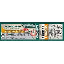 Бумага Lomond 1202133 1067мм-45м/80г/м2/белый матовое для струйной печати втулка:50.8мм (2