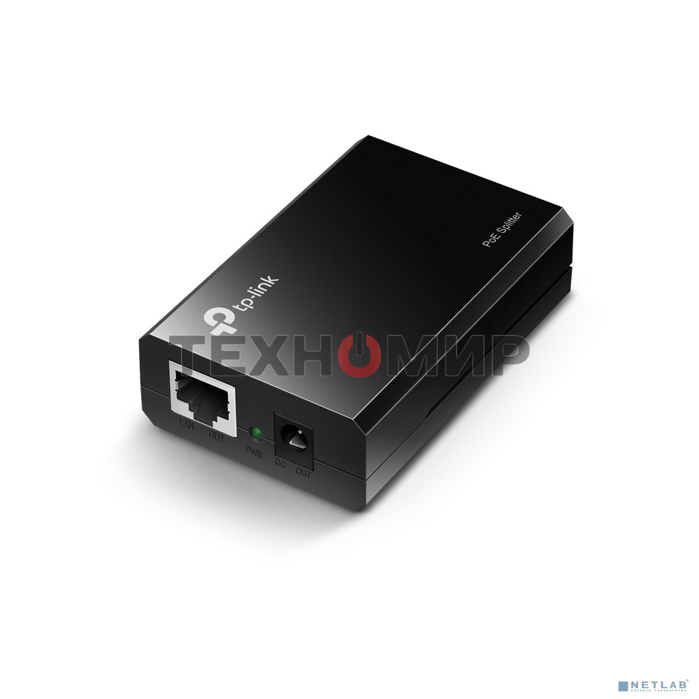 Сетевой адаптер TP-Link SMB TL-PoE10R Сплиттер PoE Data and Power carried over the same cable up to 100m, 5V/12V