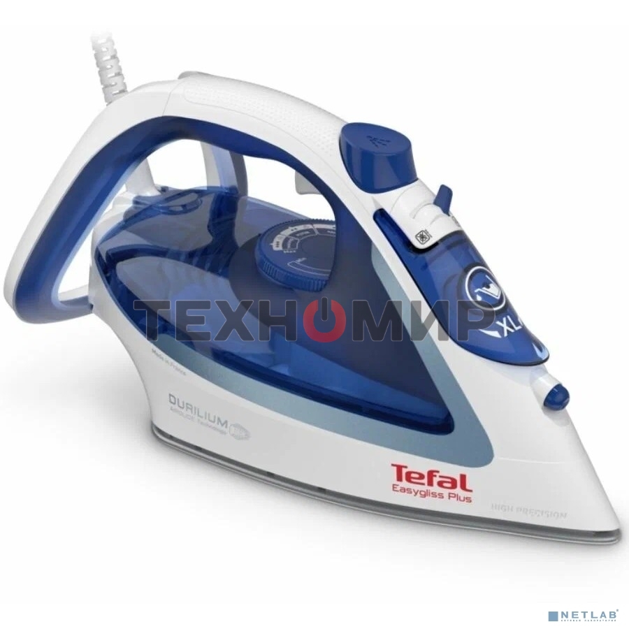 Утюг Tefal FV5736E0 2500Вт, 220г, синий