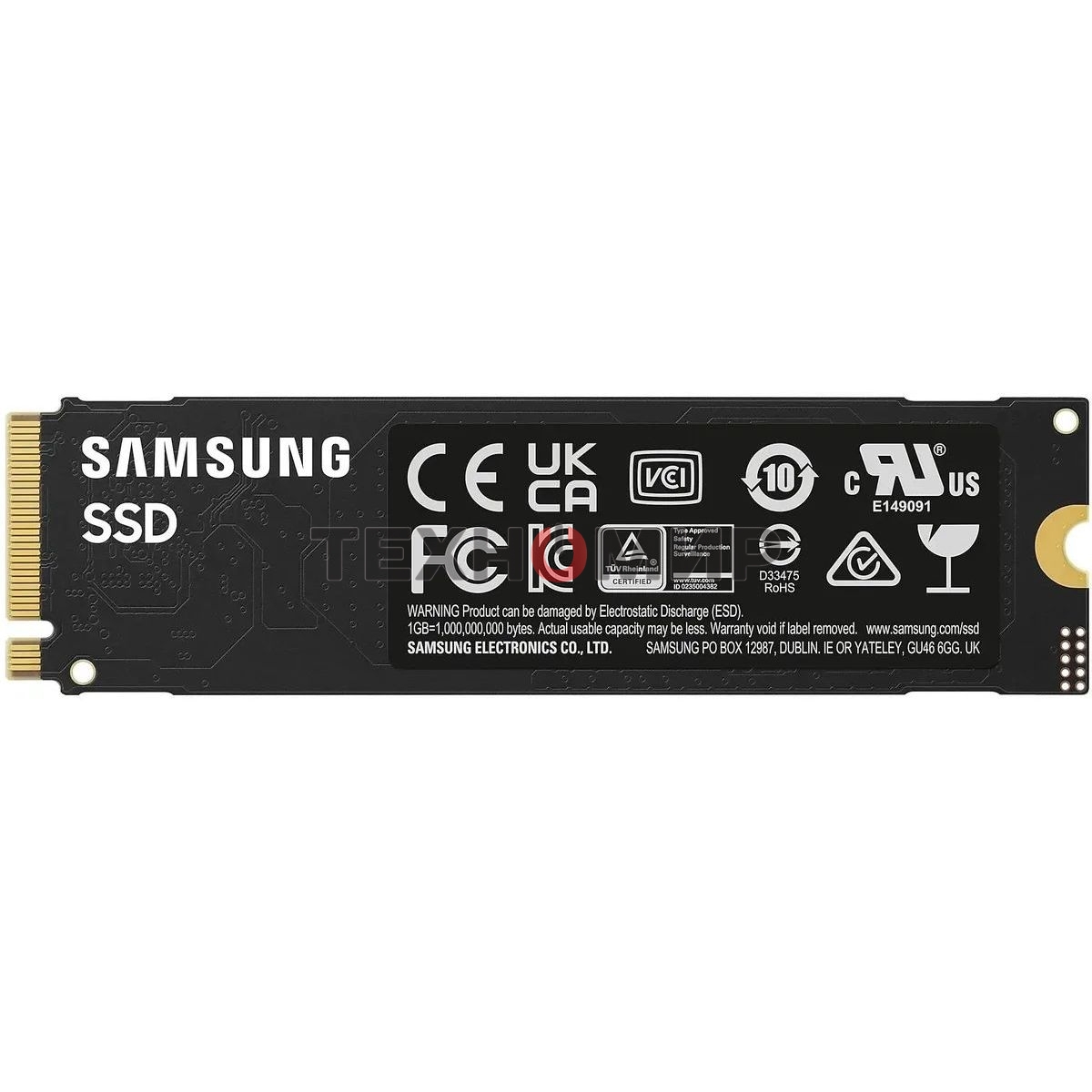 Накопитель SSD Samsung 990 EVO Plus, 1024 Gb, M.2 2280, PCIe 4.0 x4, NVMe, R/W 7150/6300