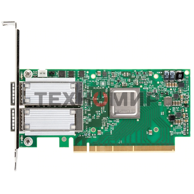 Сетевая карта MELLANOX ConnectX®-5 EN network interface card, 100GbE dual-port QSFP28, PCIe3.0 x16, tall bracket, ROHS R6