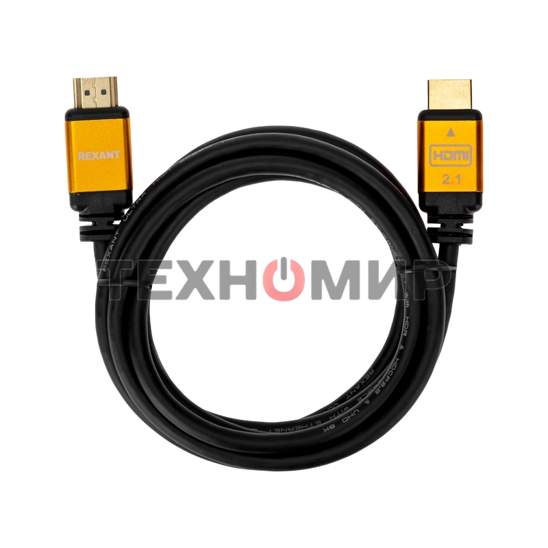 Кабель Rexant HDMI - HDMI 2.1 длина 3 метра GOLD