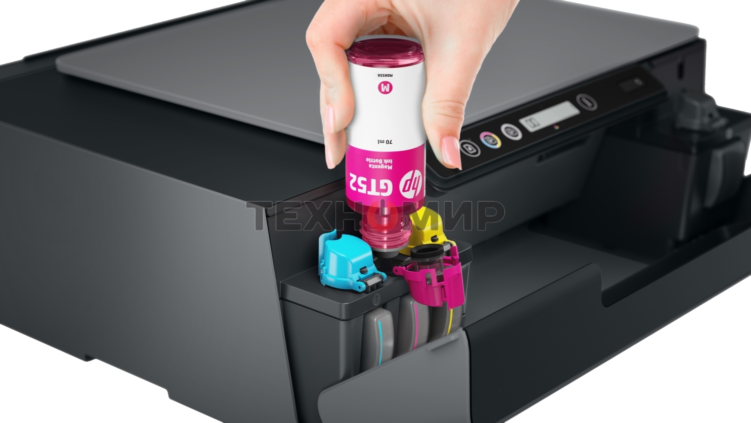 МФУ струйное HP Smart Tank 500 (4SR29A), A4, цветной, печ. до 22 стр/мин. (ч/б) до 16 стр/мин. (цвет), скан. до 8 стр/мин. (ч/б) 4 стр/мин. (цвет), 1200x1200dpi, USB