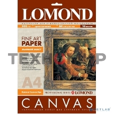 Холст Lomond 0908411 A4/300г/м2/10л./белый матовое лен для струйной печати