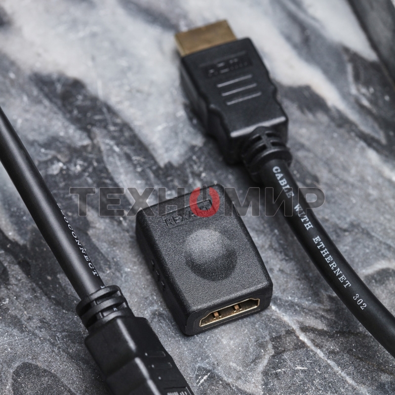 Переходник гнездо HDMI - гнездо HDMI Rexant