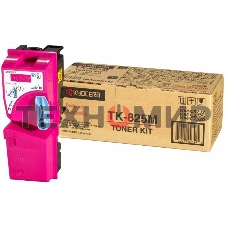 Картридж лазерный Kyocera TK-825M (1T02FZBEU0) пурпурный для KM-C2520/C2525E/C3225/C3232/3232E/C4035E 7000 стр.