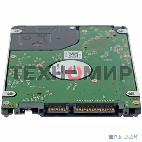 Жесткий диск WD 1Tb 7200rpm SATA-III WD10SPSX черный 64Mb 2.5