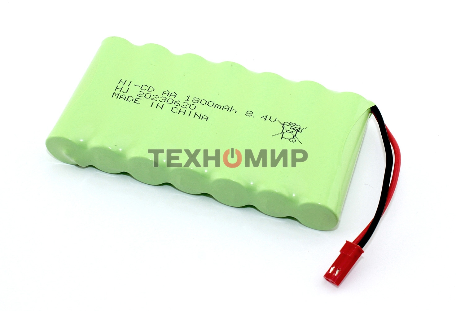 Аккумулятор Ni-Cd 8.4V 1800 mAh AA Flatpck разъем JST