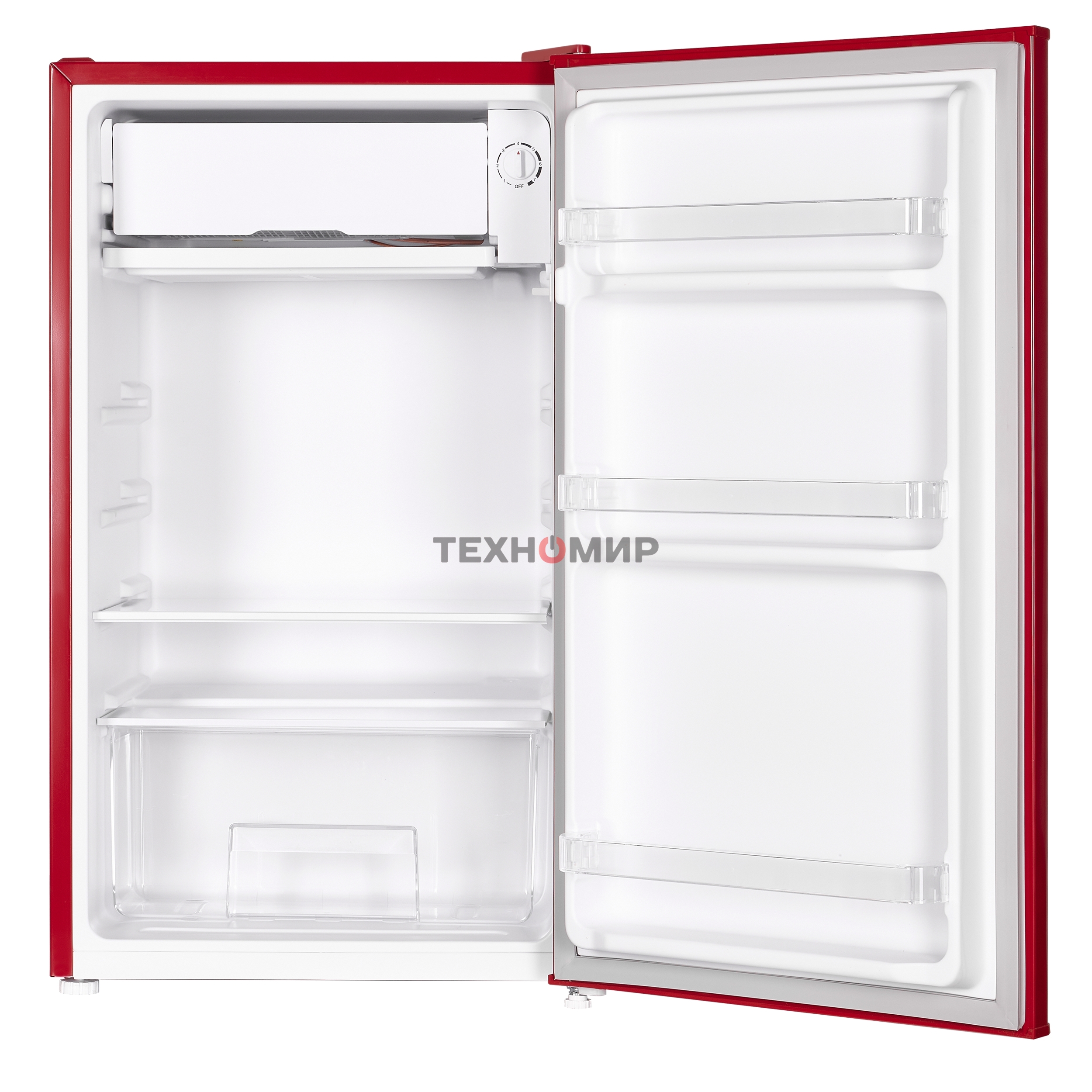 Холодильник Maunfeld MFF83RR красный однокамерный 85л