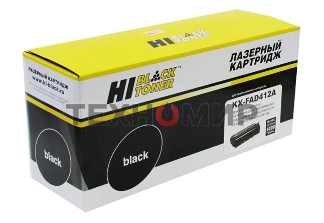 Драм-юнит Hi-Black (HB-KX-FAD412A) для Panasonic KX-MB1900/2000/2020/2030/2051/2061, 6K KX-FAD412A