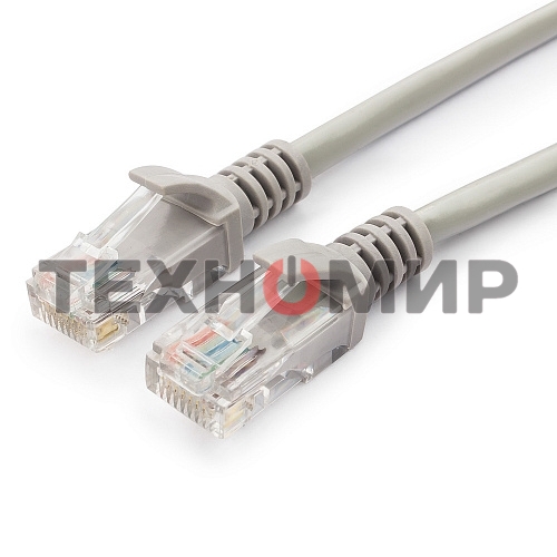 Патч-корд UTP Cablexpert cat.5e, 50м, литой, многожильный, серый