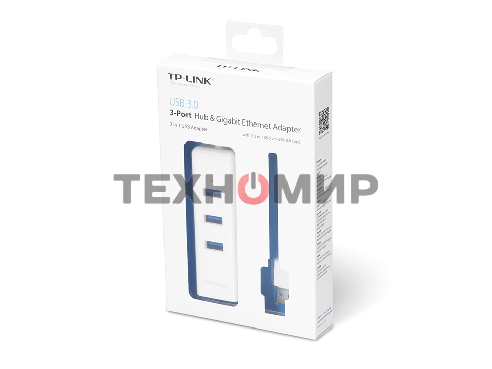 Сетевой адаптер Gigabit Ethernet TP-Link UE330 USB 3.0