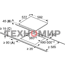Электрическая варочная панель Bosch PKE611BB2E