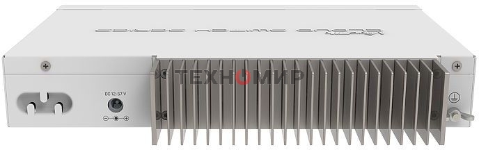 Коммутатор MikroTik CRS309-1G-8S+IN 8 SFP+, dual-core 800MHz CPU, 512MB RAM, POE, RS232 serial port