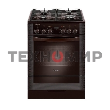 Плита комбинированная Gefest ПГЭ 6502-03 0045 коричневый, конфорок 4 газовых, духовка 55 л, 60 см x 85 см x 60 см