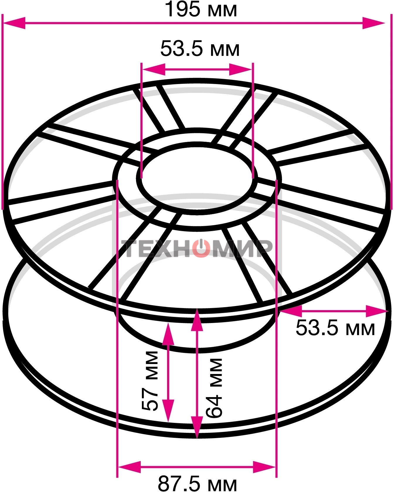 Пластик для принтера 3D Cactus CS-3D-PLA-1KG-COFFEE PLA d1.75мм 1кг 1цв.