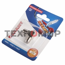 Переходник антенный Rexant гнездо F-гнездо TV угловой блист.