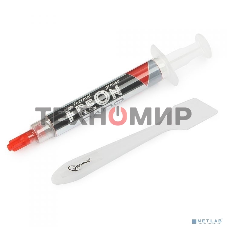 Термопаста Gembird FreOn Nano GF-31-1.5 для радиаторов, 1,5гр, шприц