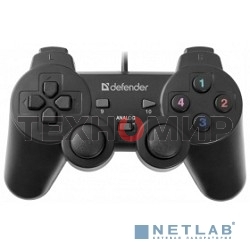 Геймпад Defender Omega USB, Проводной геймпад, 12 кнопок, 2 стика