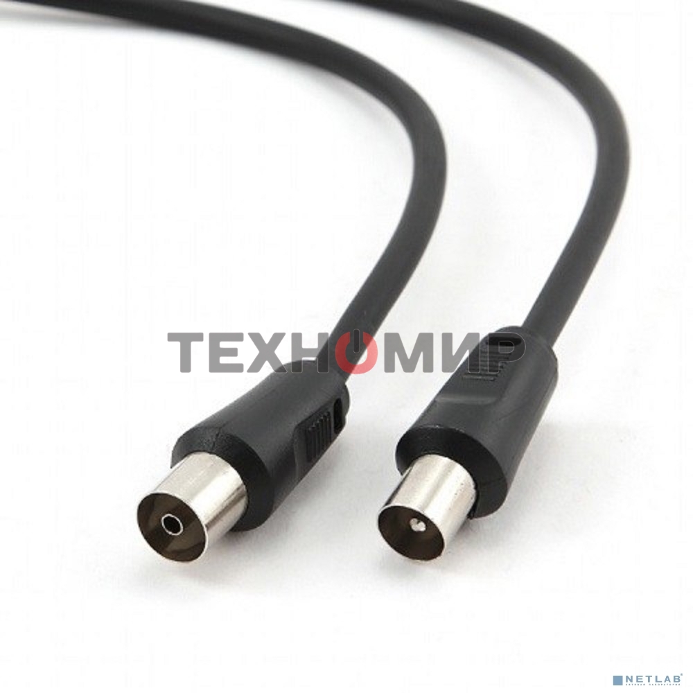 Кабель телевизионный Cablexpert, CCV-515-5M, Coaxial M/F, 5м