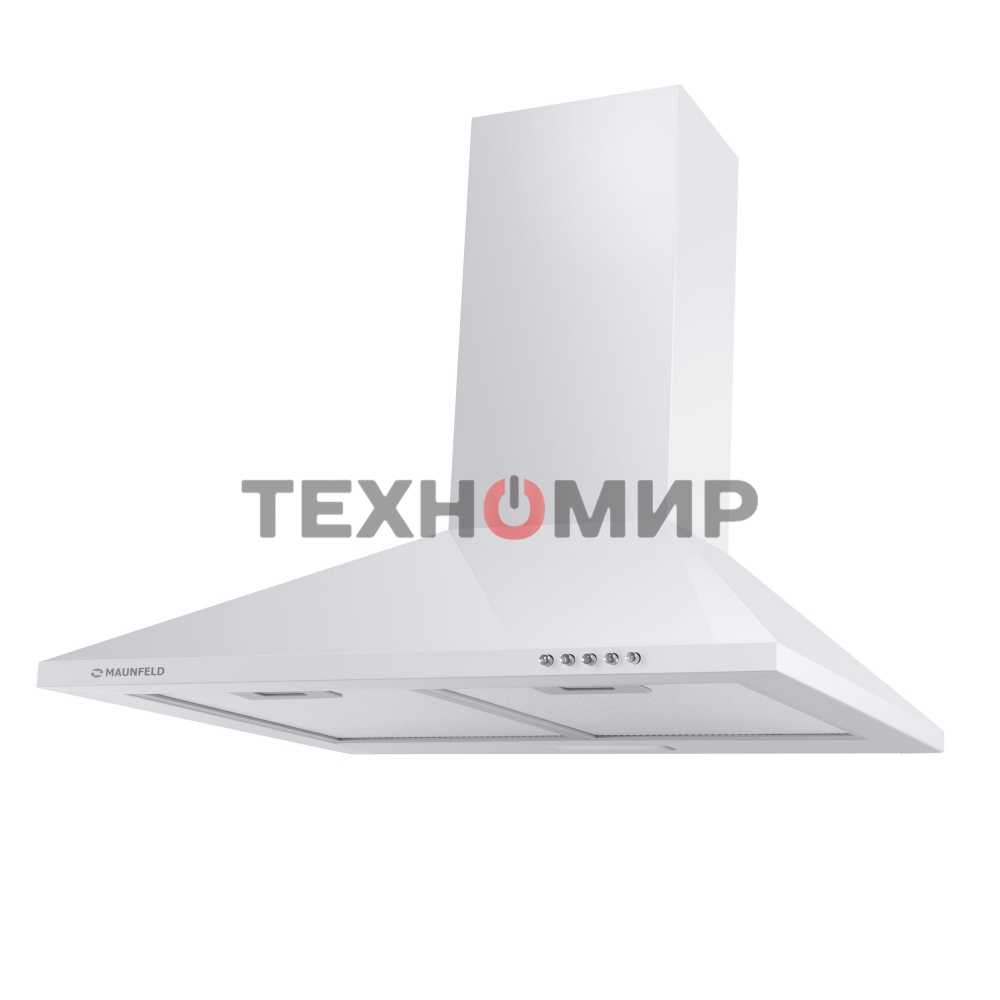 Вытяжка купольная Maunfeld Cork 60, белый, 60 см, 620 куб. м/ч, 47 дБ